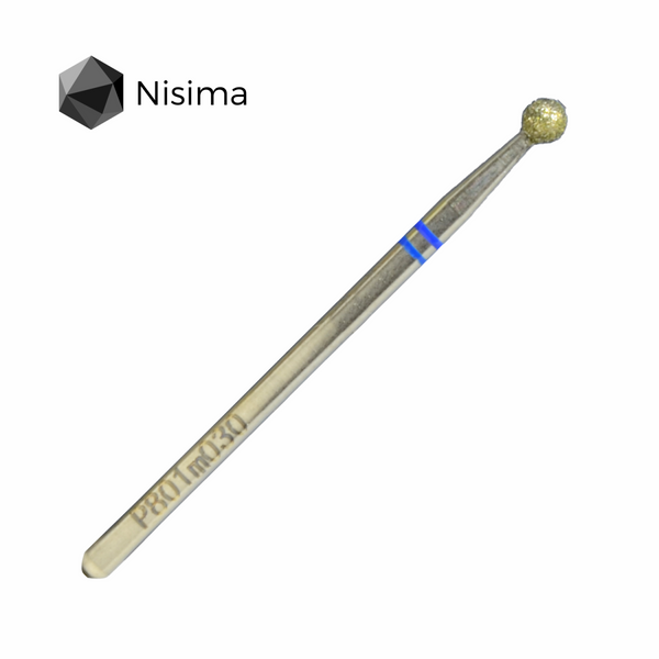 Шар 3 мм синій P801m030 Nisima