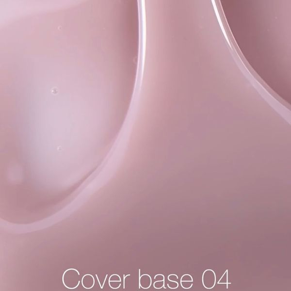База камуфлююча напівпрозора пудрово&ndash;рожева Nailsoftheday Cover base NEW Formula 04, 10 мл