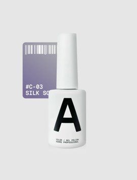 Гель-лак котяче око Adore C-03 Silk Screen, лавандово-фіолетовий, 12 мл