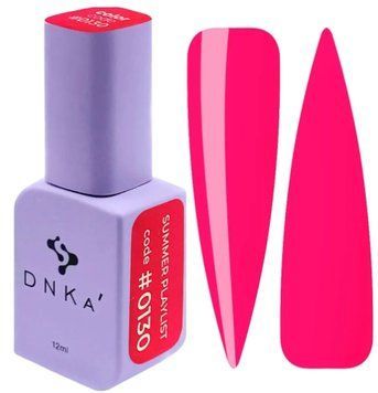Гель-лак малиновий DNKa Gel Polish, 12 ml Summer Playlist #0130