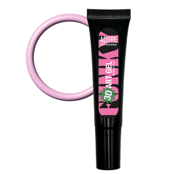 Гель для об'ємних дизайнів ліловий Adore 3D Funky Art Gel №05, 15 мл