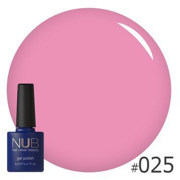 Гель-лак NUB №25 Pink Plaid 8 мл