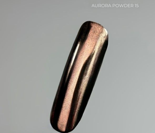 Втирка-хамелеон Touch Aurora powder №15, 5мл