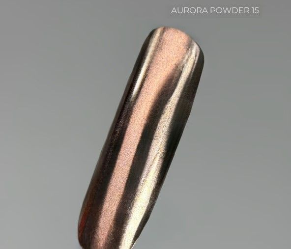 Втирка-хамелеон Touch Aurora powder №15, 5мл
