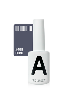 Гель-лак сірий Adore №458 fumo, 12 мл