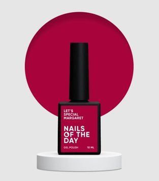 Гель-лак темна маджента NAILSOFTHEDAY Let&rsquo;s special Margaret, 10 мл