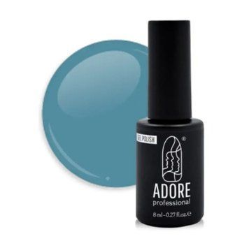 Гель-лак димчастий синій Adore №503 rain, 8 мл