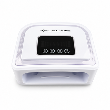 Лампа для манікюру з акумулятором LEDME 5B Silver 120 Вт