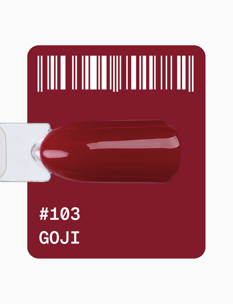 Гель-лак бордовий Adore 103 goji, 12 мл