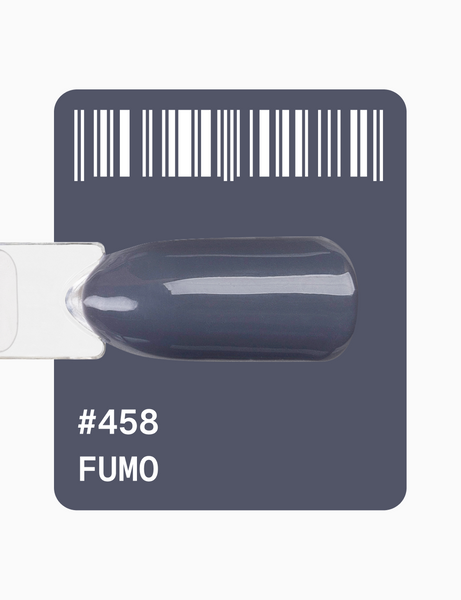 Гель-лак сірий Adore №458 fumo, 12 мл