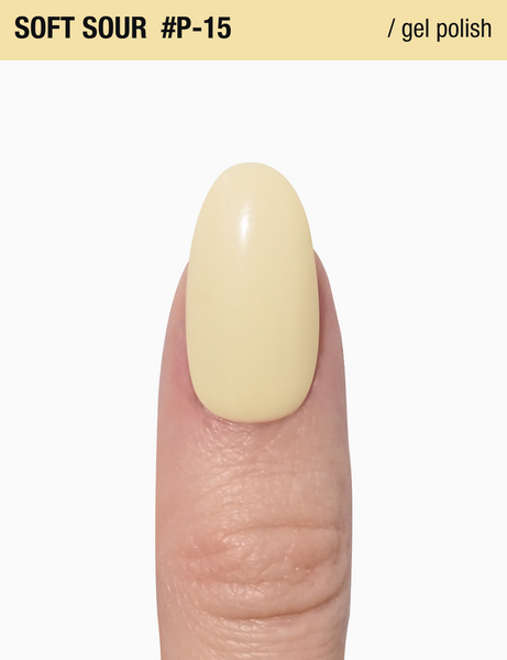 Гель-лак жовтий пастельний Adore № P-15 soft sour 12 мл