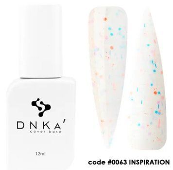 База камуфлююча з поталлю DNKa Cover Base, 12 ml #0063 Inspiration