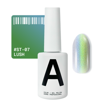 Гель-лак котяче око зелений Adore cat`s eye St-07 lush, 12 мл