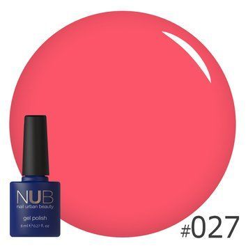 Гель-лак NUB №27 Go To Tahiti 8 мл
