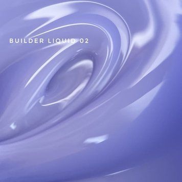 Гель для нігтів молочно-фіолетовий Touch Builder liquid №2, 15 мл
