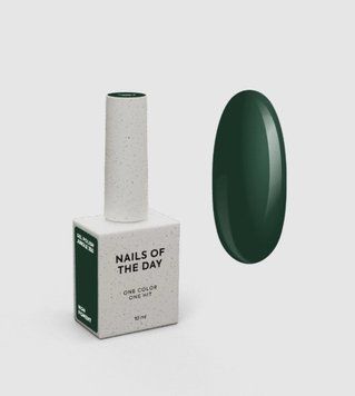 Гель-лак темно-зелений NAILSOFTHEDAY Let's special Jungle, 10 мл