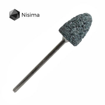Заокруглений конус грубий абразив для педикюру C_407gK Nisima
