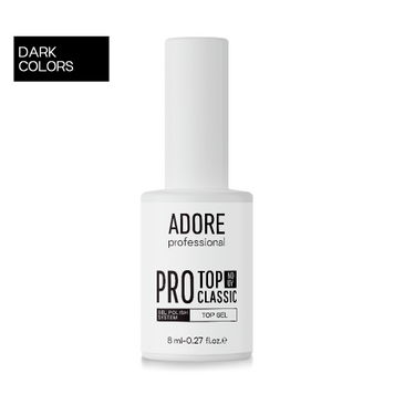 Топ для темних відтінків Adore NO UV PRO Classic Top, 8 ml