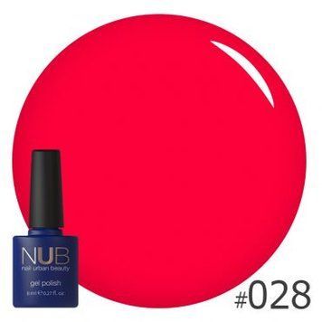 Гель-лак NUB №28 Exotic Flowers 8 мл
