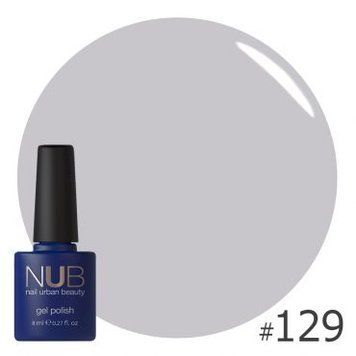 Гель-лак NUB №129 Milk Ashes 8 мл