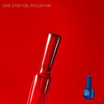 Гель-лак однофазний кораловий Touch Gel Polish One Step №09, 7мл