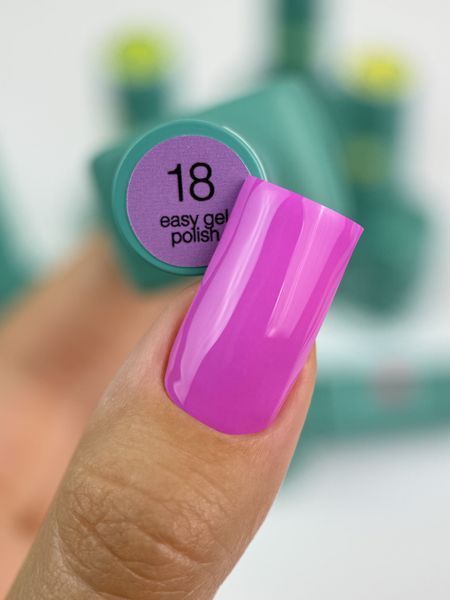 Гель-лак однофазний лавандовий Siller Easy Gel, №18, 8мл