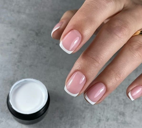 Гель-фарба для френча біла Vakula French White #1, 5 мл