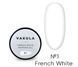 Гель-фарба для френча біла Vakula French White #1, 5 мл