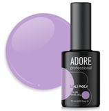 Полібаза зміцнююча бузкова Adore loli poly base 15 ml №01, peri 11084 фото