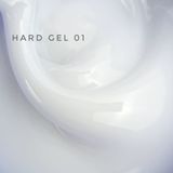 Гель для зміцнення і нарощування молочний Touch Hard Gel 01, 15мл