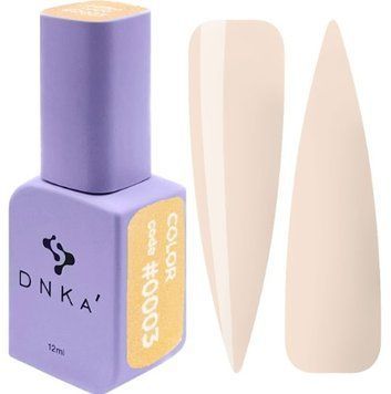 Гель-лак молочно-бежевий Gel Polish, 12 ml Color #0003
