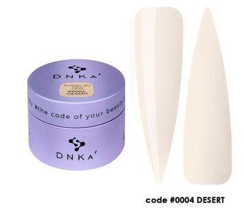 Гель для нігтів молочно-бежевий Builder Gel Light DNKa, 30 ml #4 Desert