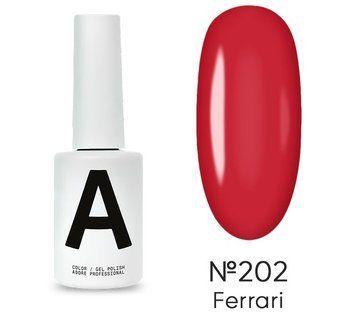 Гель-лак червоний Adore 202 ferrari, 12 мл