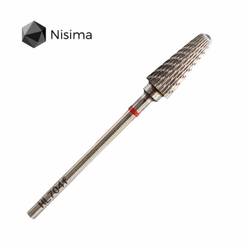 Конус для тонкого зняття червоний абразив HL704fK Nisima
