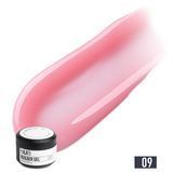 Гель для нарощування трифазний густий рожевий NUB Builder Gel 09, 12 мл