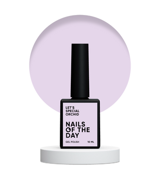 Гель-лак бежево&ndash;рожевий NAILSOFTHEDAY Let's special Orchid, 10 мл