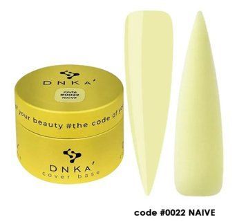 База камуфлююча вершкове масло DNKa Cover Base, 30 ml #0022 Naive