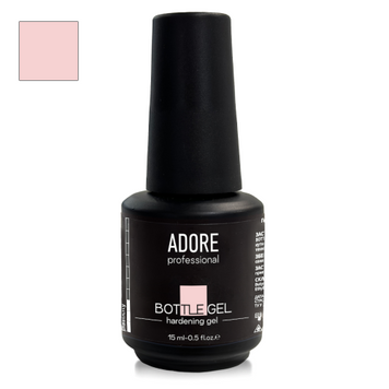 Гель кремово-рожевий для зміцнення Adore Bottle Gel "creamy" 15 мл