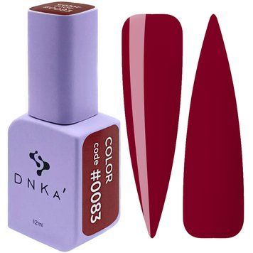 Гель-лак червоне вино Gel Polish, 12 ml Color #0083
