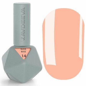 База камуфлююча світло-персикова Avdeeva nude base 14, 12мл