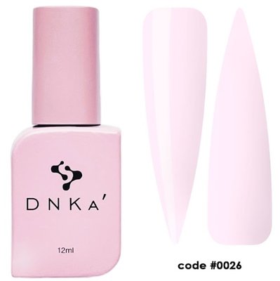 Акригель молочно-рожевий рідкий Liquid Acrygel DNKa, 12 ml #0026 Vanilla