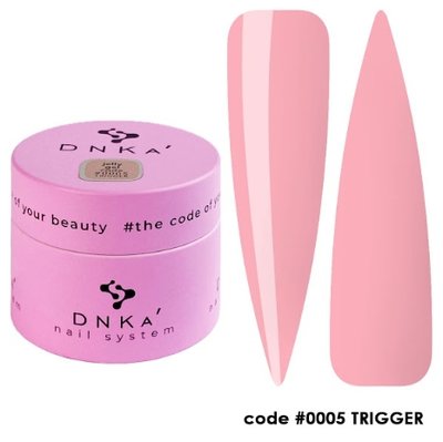 Гель пильно-рожевий Jelly Gel DNKa, 15 ml #0005 Trigger