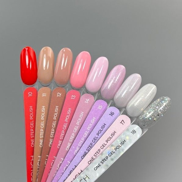 Гель-лак однофазний бежевий Touch Gel Polish One Step №11, 7мл