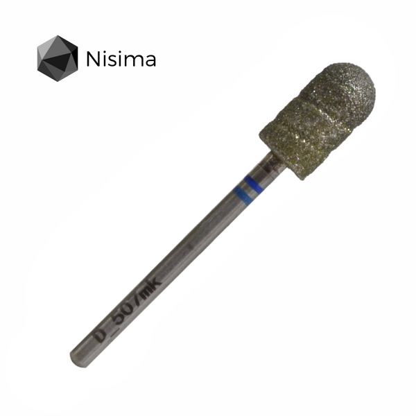 Насадка педикюрна середній абразив 7 мм D_507mK Nisima