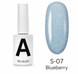 Гель-лак блакитний з шимером Adore № S-07 blueberry 12 мл