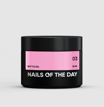 Гель ніжно-рожевий NAILSOFTHEDAY Bottle Gel №03, 30мл
