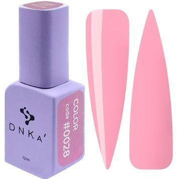 Гель-лак світло-рожевий Gel Polish, 12 ml Color #0028