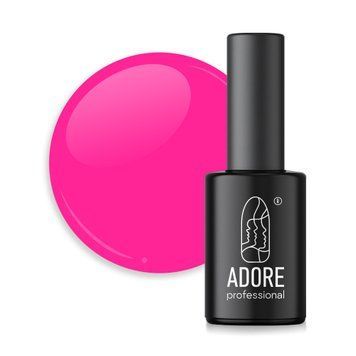 Гель-лак екстра рожевий  Adore № 490 bonbon, 8 мл