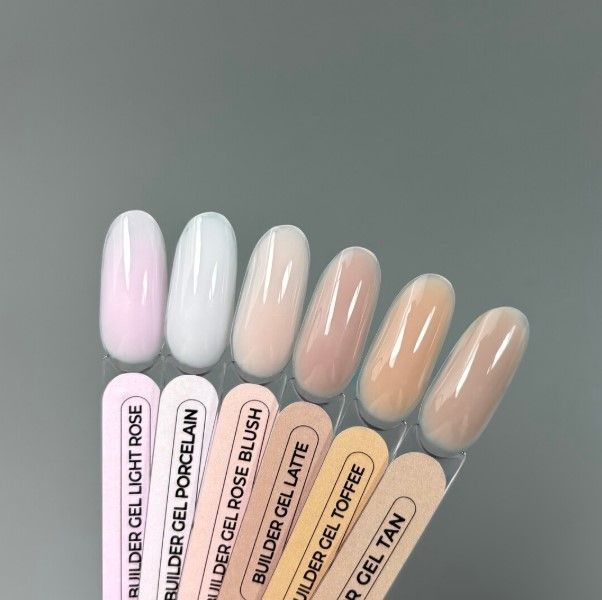 Гель для нігтів холодний беж Touch Builder gel Latte, 10 мл