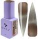 Гель-лак "котяче око" теплий бежевий DNK Gel Polish, 12 ml Bohemian Cat`s #0151